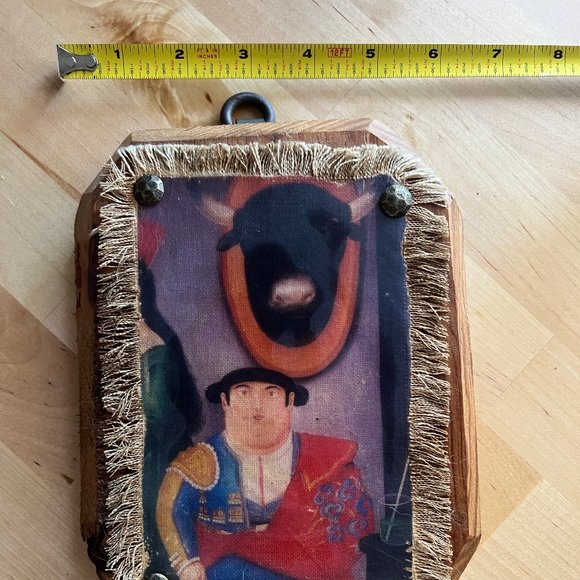 Matador Wood Block Wall Art - Picture 6 of 6